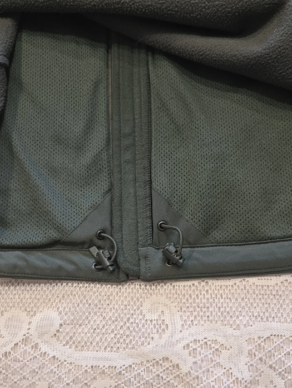 Men’s North Face Green Golf Warm Weather Vest Sz Large